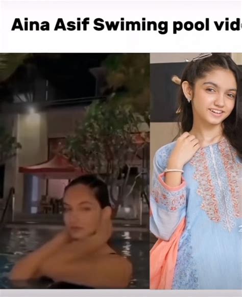 aina asif swimming|Aina Asifs swimming video and photos have sparked a debate on。